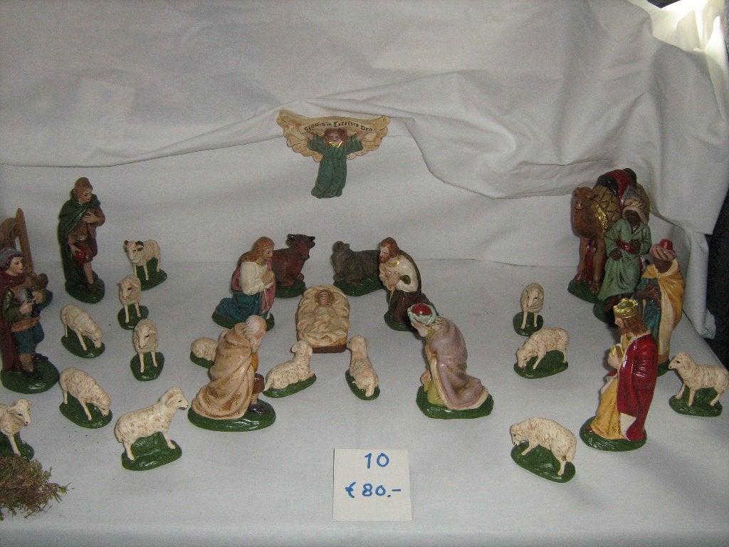 kerstgroep  kerststal  no10, Diversen, Ophalen of Verzenden, Zo goed als nieuw