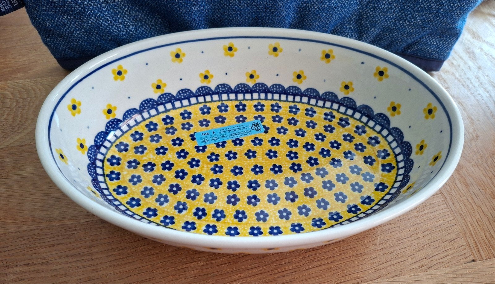 Bunzlau ovenschaal ovaal - 1150 ml, ., Keramiek, Nieuw, Ophalen of Verzenden