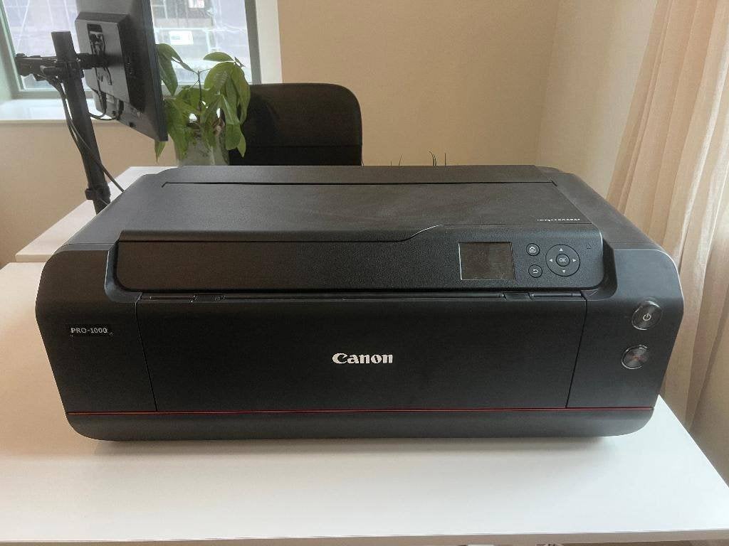 Canon imagePROGRAF Pro 1000 met extra inkt | A2 fotoprinter, Ophalen, Fotoprinter, Canon, Kleur printen
