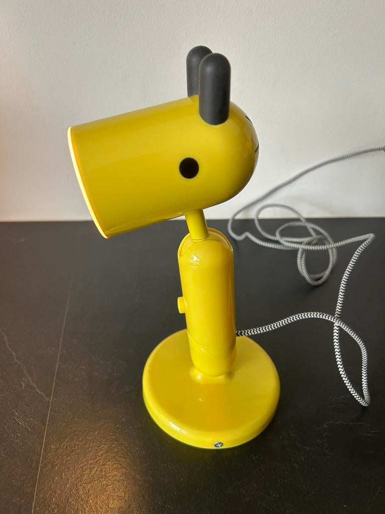 Ikea wandlampje Krux geel / kinderlamp, Ophalen, Kunststof, Zo goed als nieuw, Minder dan 50 cm