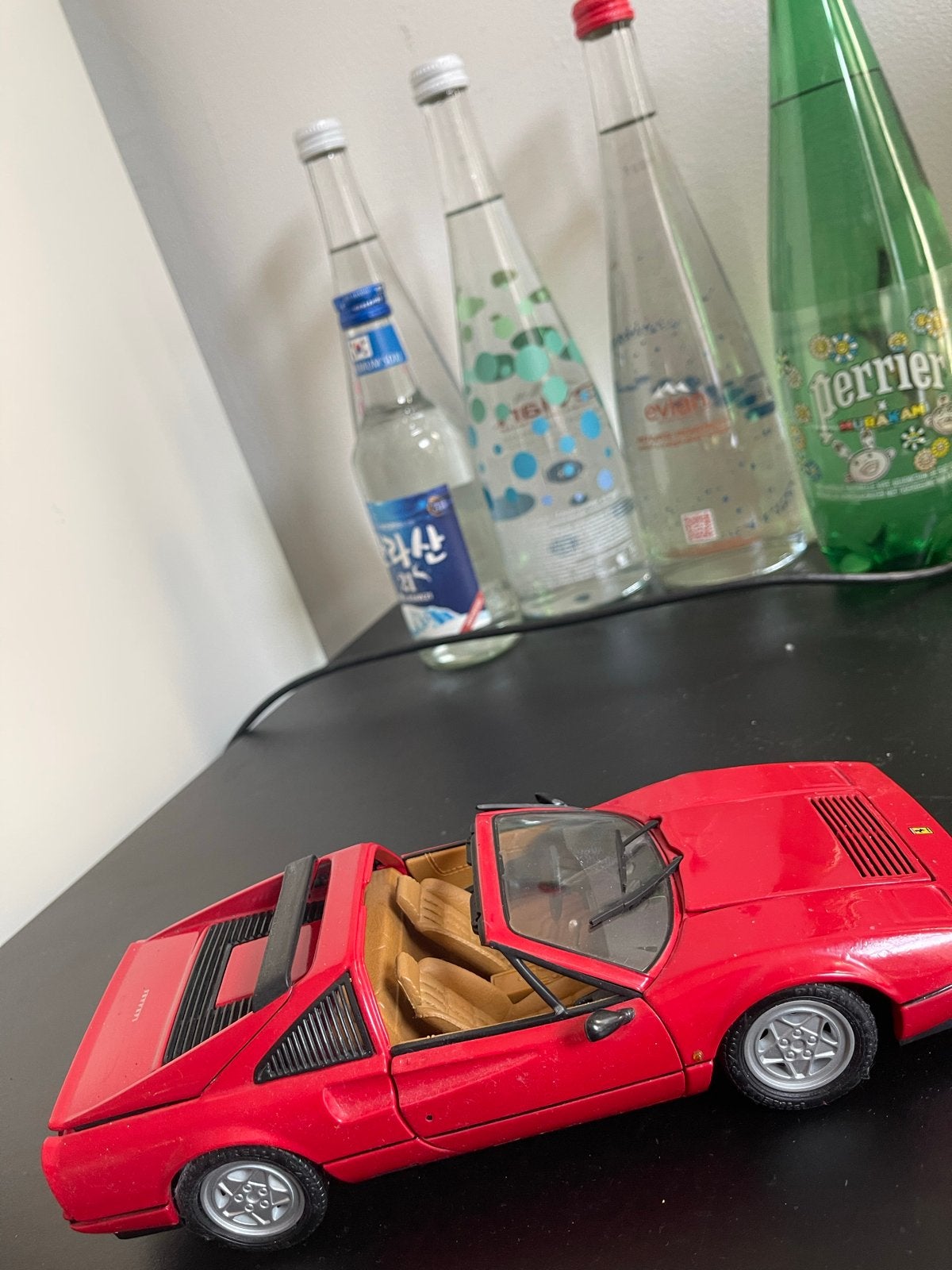 Ferrari 308 GTS modelauto - Rood, zo goed als nieuw, Ophalen of Verzenden, Zo goed als nieuw, Auto, Overige merken