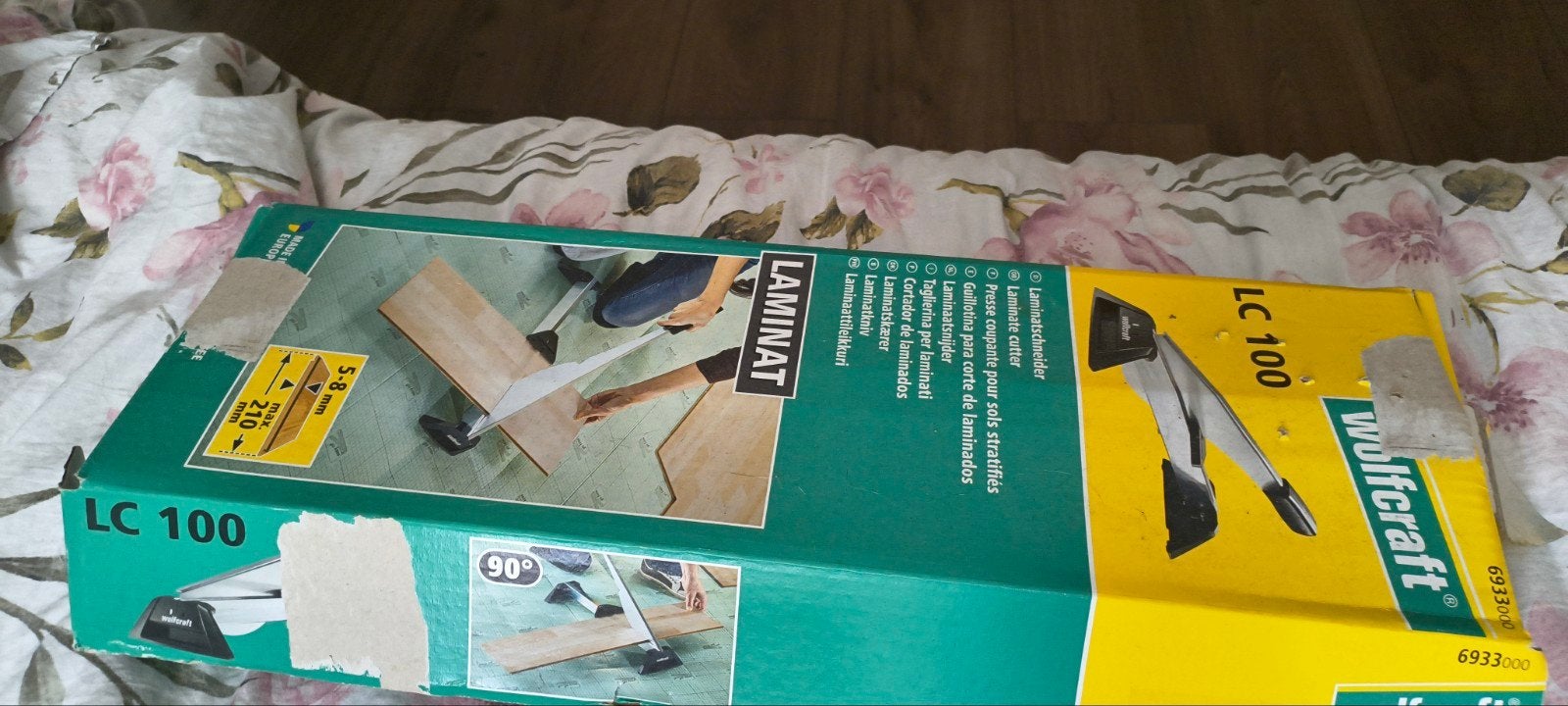 Wolfcraft LC 100 laminaatsnijder, Ophalen of Verzenden, Gebruikt