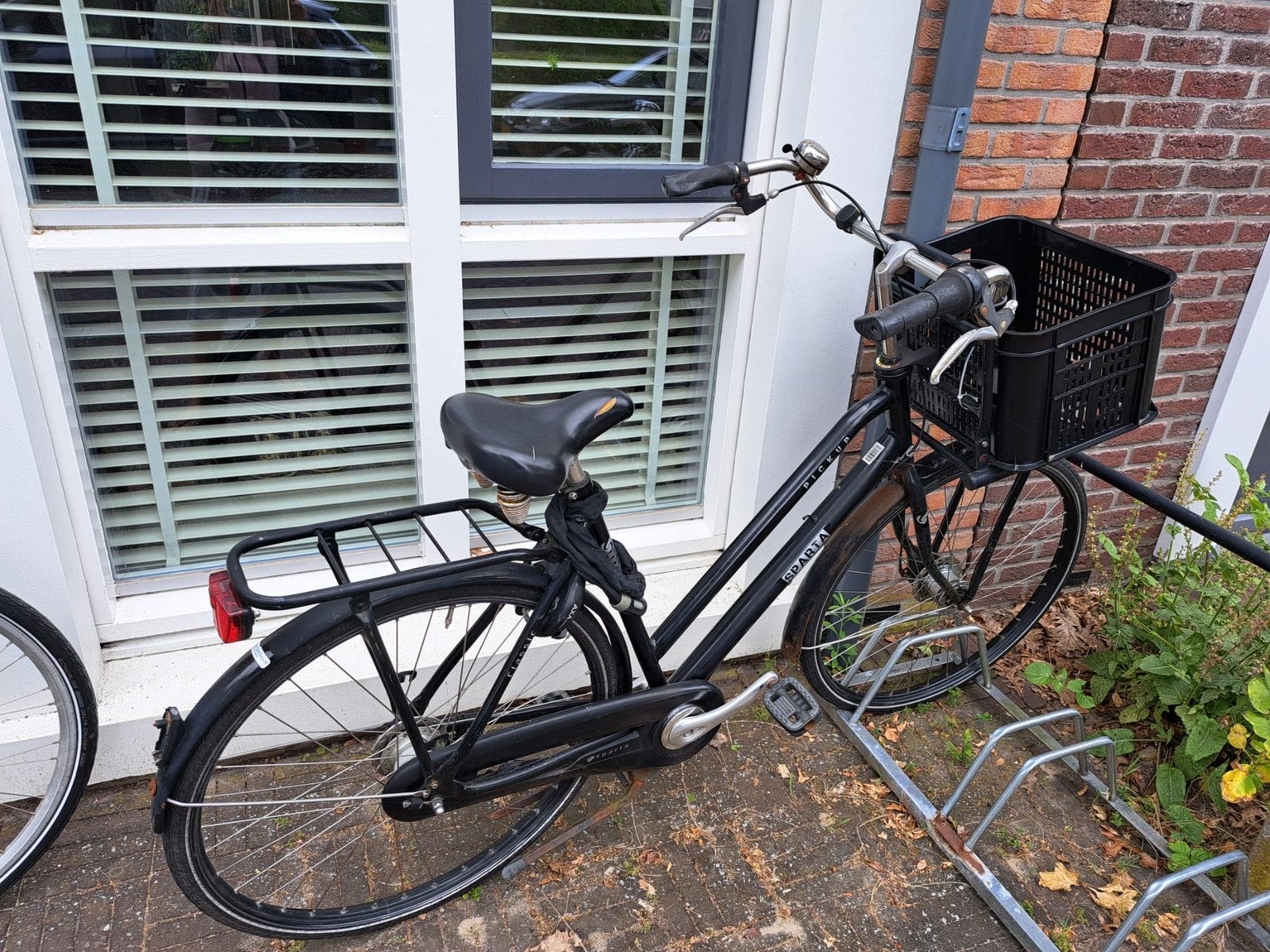 Sparta fiets zwart, Ophalen, Gebruikt, Sparta