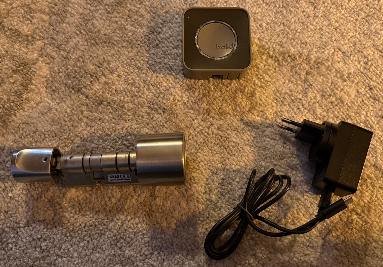 Bold Smart Lock SX33 + Bold Connect (wifi), Ophalen of Verzenden, Zo goed als nieuw, Slot