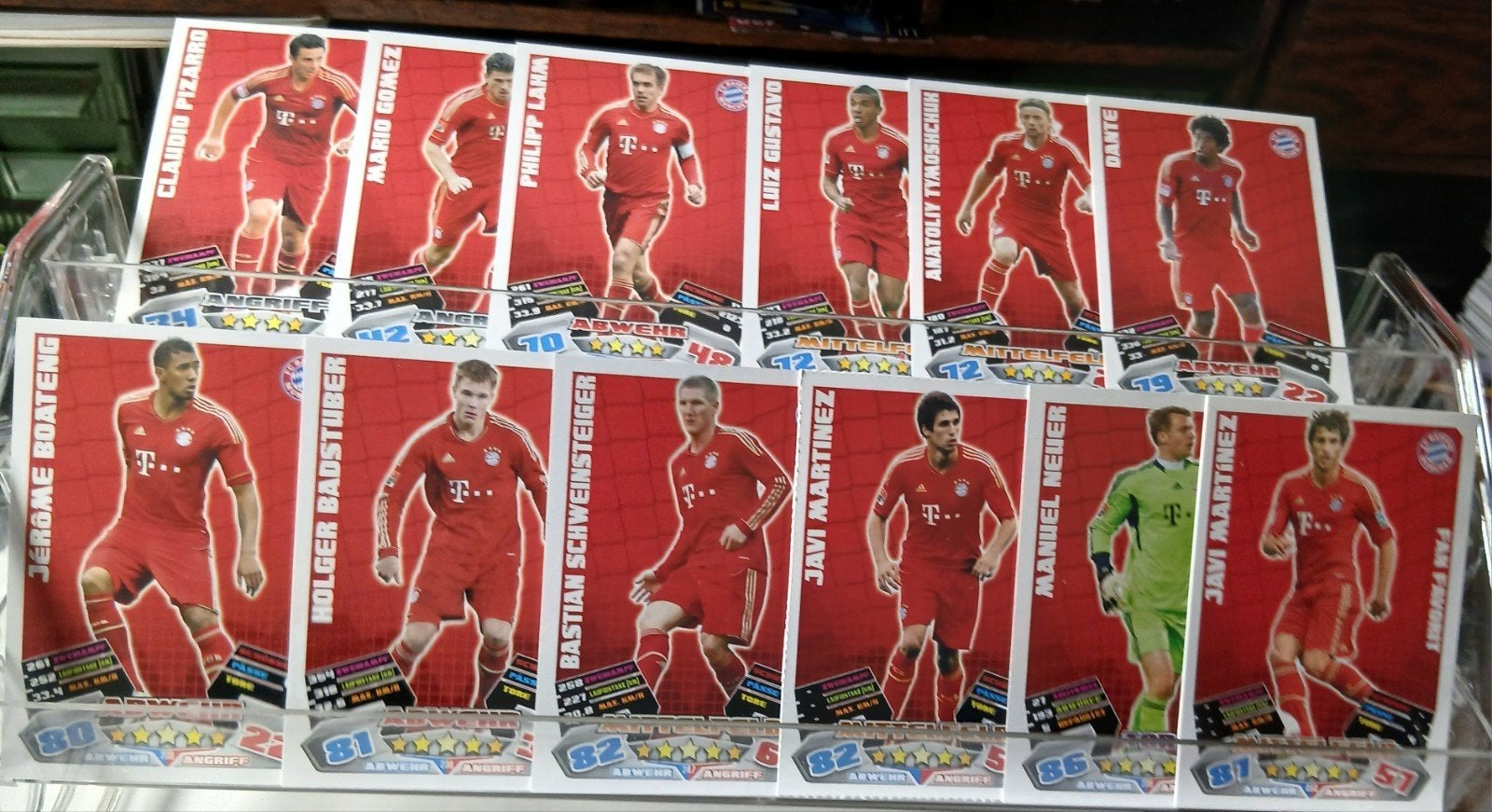 Bayern München Voetbalplaatjes - Diverse Spelers, Ophalen of Verzenden, Gebruikt, Buitenlandse clubs, Poster, Plaatje of Sticker