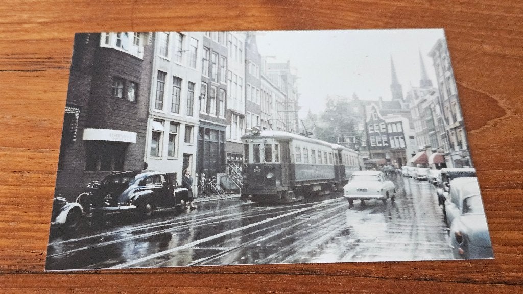 Foto TRAM NZH Haarlem A262 Spuistraat Amsterdam, Verzenden, Gebruikt, Tram, Overige typen