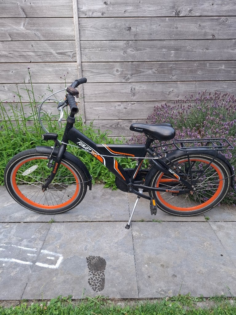 Fiets, Fietsen en Brommers, Fietsen | Jongens, Terugtraprem, Gebruikt, Handrem, 20 inch