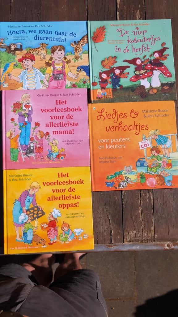 Diverse voorleesboekjes van Marianne Busser & Ron Schröder, Ophalen of Verzenden