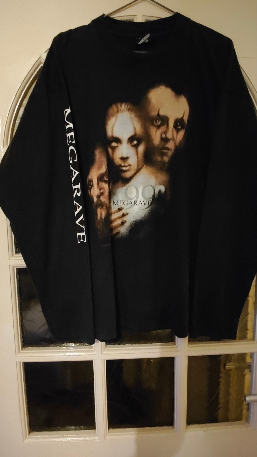 Originele Megarave '99 Energiehal Longsleeve MT L, Ophalen of Verzenden, Gebruikt