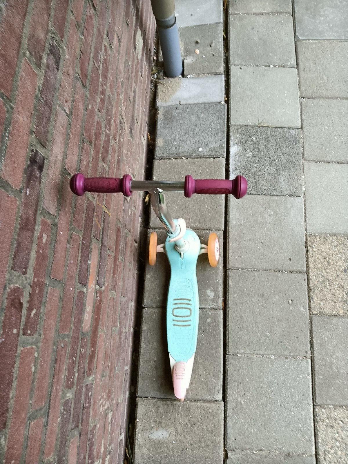 Oxelo Kinderstep met 3 wielen en lichtjes, Ophalen, Gebruikt, Gewone step, Oxelo (Decathlon)