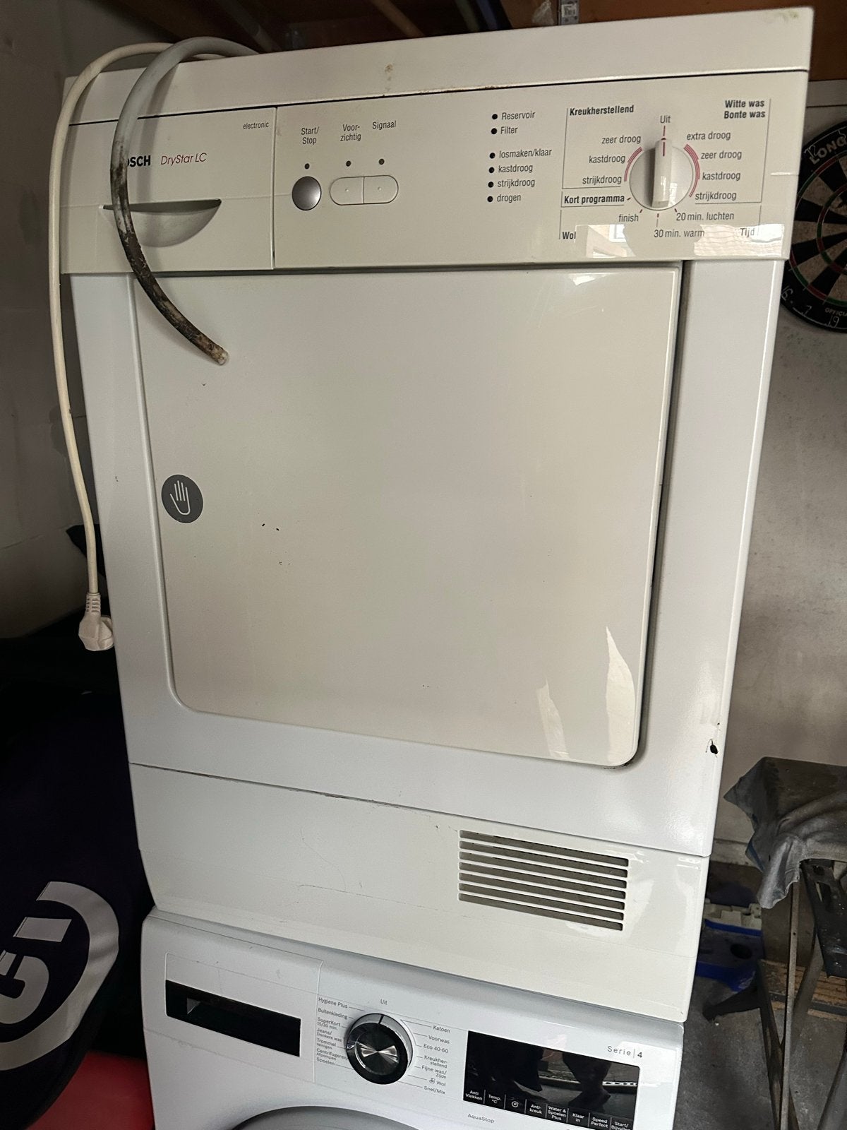 Bosch DryStar LC Wasdroger - Goed Werkend, Witgoed en Apparatuur, Ophalen, 6 tot 8 kg, Gebruikt, Voorlader