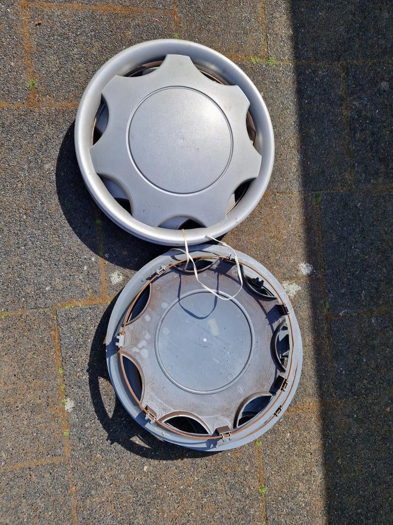 Wieldoppen 14 inch 4 stuks, Ophalen, Gebruikt