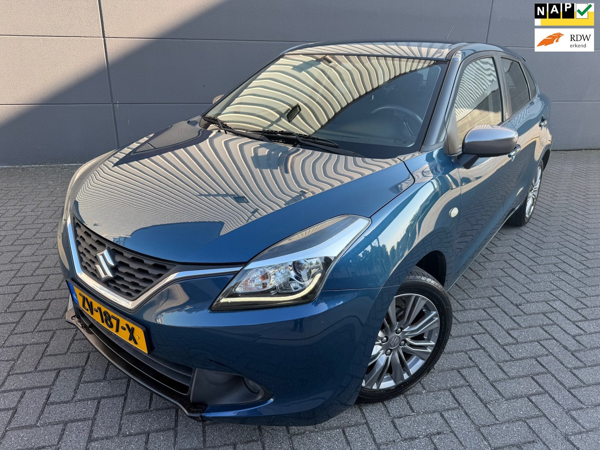 Suzuki Baleno 1.2 Rhino*NAVI*StoelVerwarming*Bluetooth*Velge, Auto's, Suzuki, Bedrijf, Te koop, Baleno, ABS, Airbags, Airconditioning