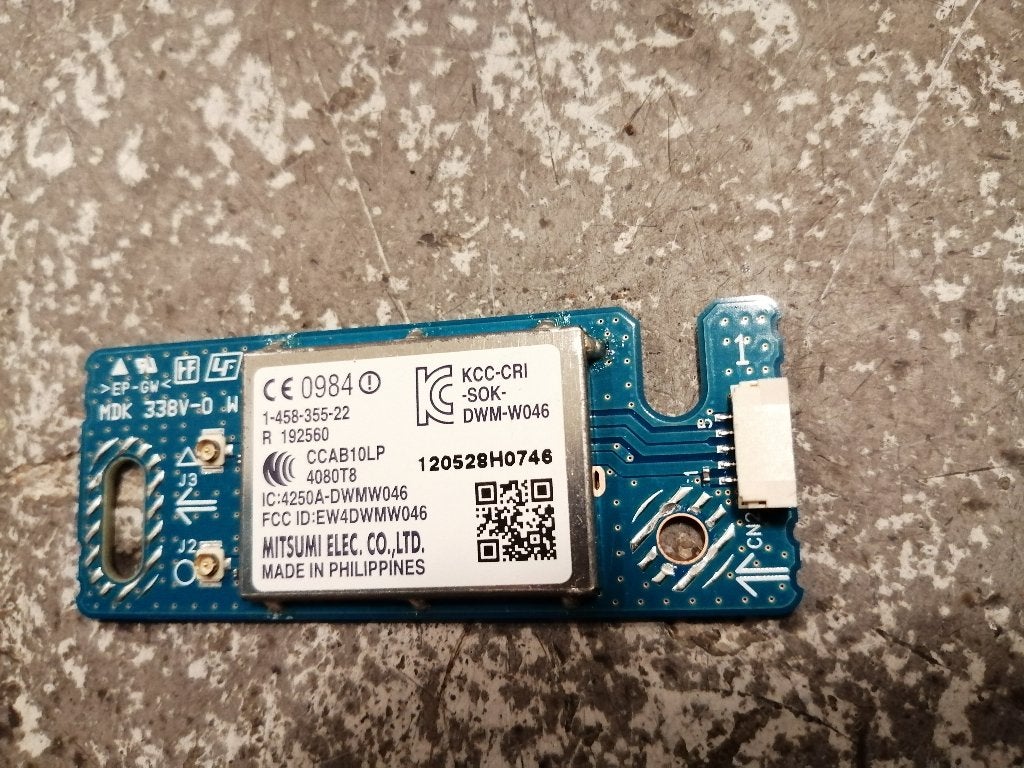 SONY KDL-40EX653 TV WIRELESS WIFI BOARD MODULE TELEVISIES, Ophalen of Verzenden, Zo goed als nieuw