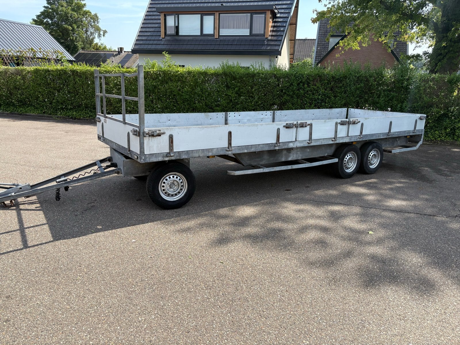 Schamelwagen verdonk 200x620 in nette staat 3500kg, Auto diversen, Aanhangers en Bagagewagens, Ophalen of Verzenden, Gebruikt