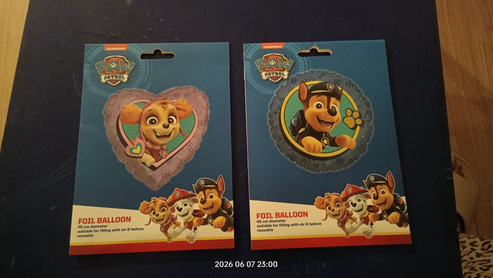 Paw patrol balloons, Hobby en Vrije tijd, Feestartikelen, Ophalen of Verzenden, Nieuw, Versiering, Verjaardag