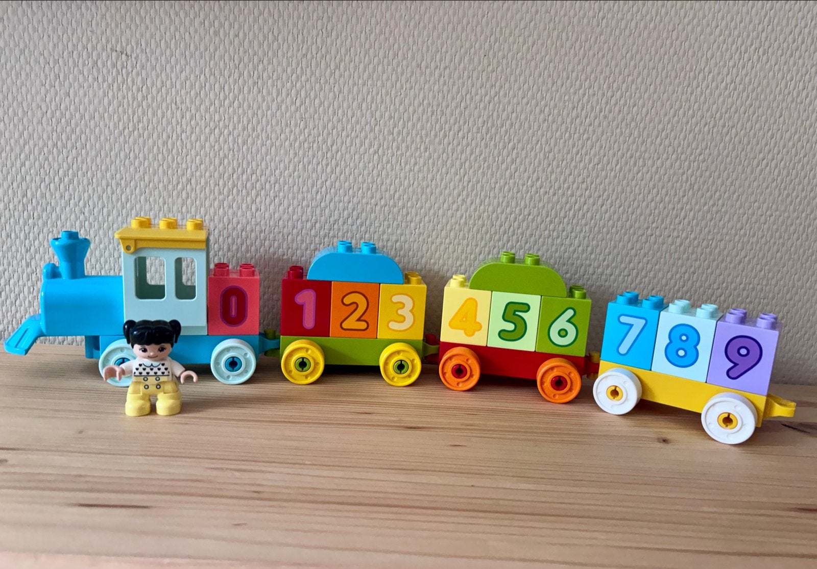 Lego Duplo Lettertrein - Leerzaam Speelplezier voor Peuters, Ophalen, Inclusief minifiguren, Gebruikt, Overige thema's