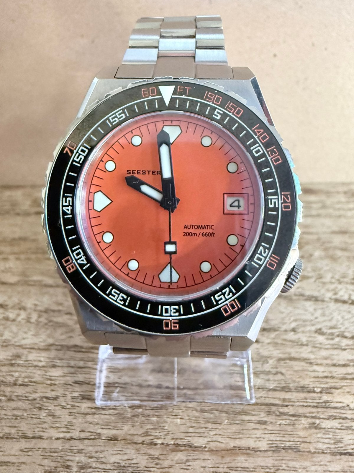 Te koop sport duiker automaat., Sieraden, Tassen en Uiterlijk, Zwart, Ophalen of Verzenden, Zo goed als nieuw, Waterdicht