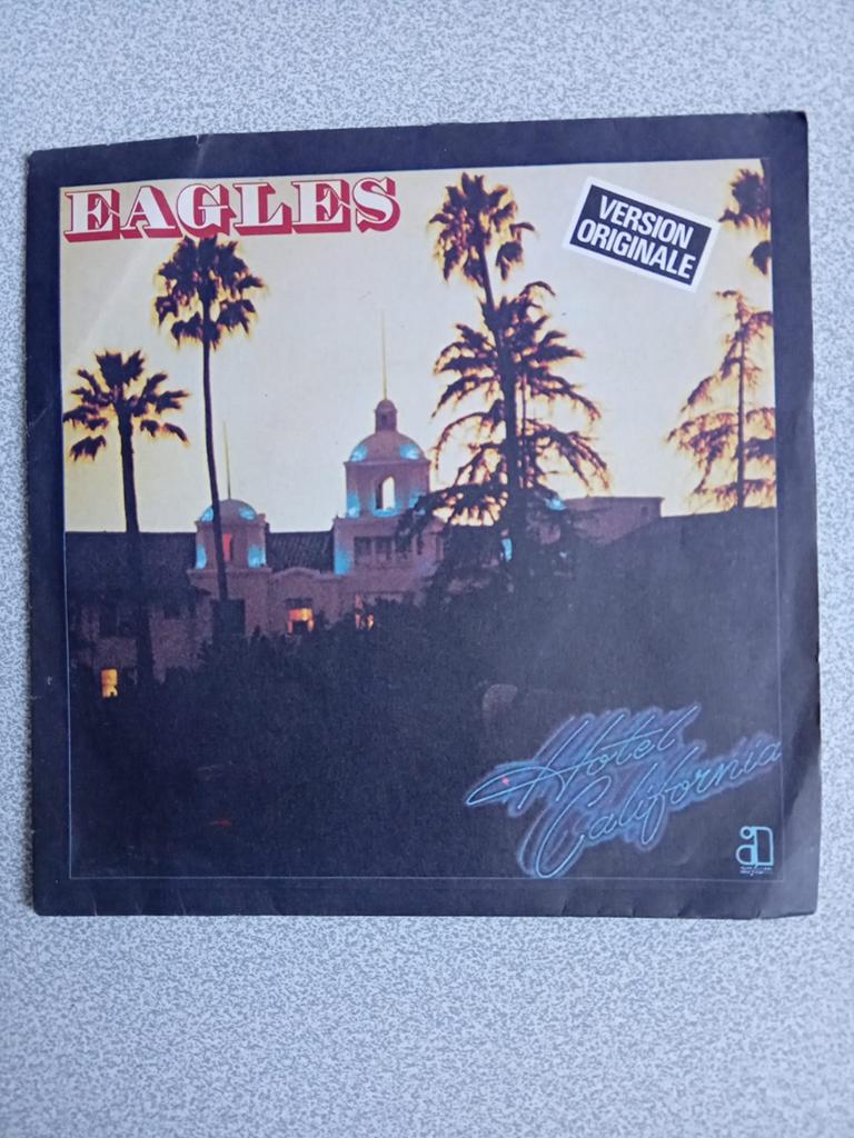 Single vinyl Hotel California, Ophalen of Verzenden, Zo goed als nieuw, Pop