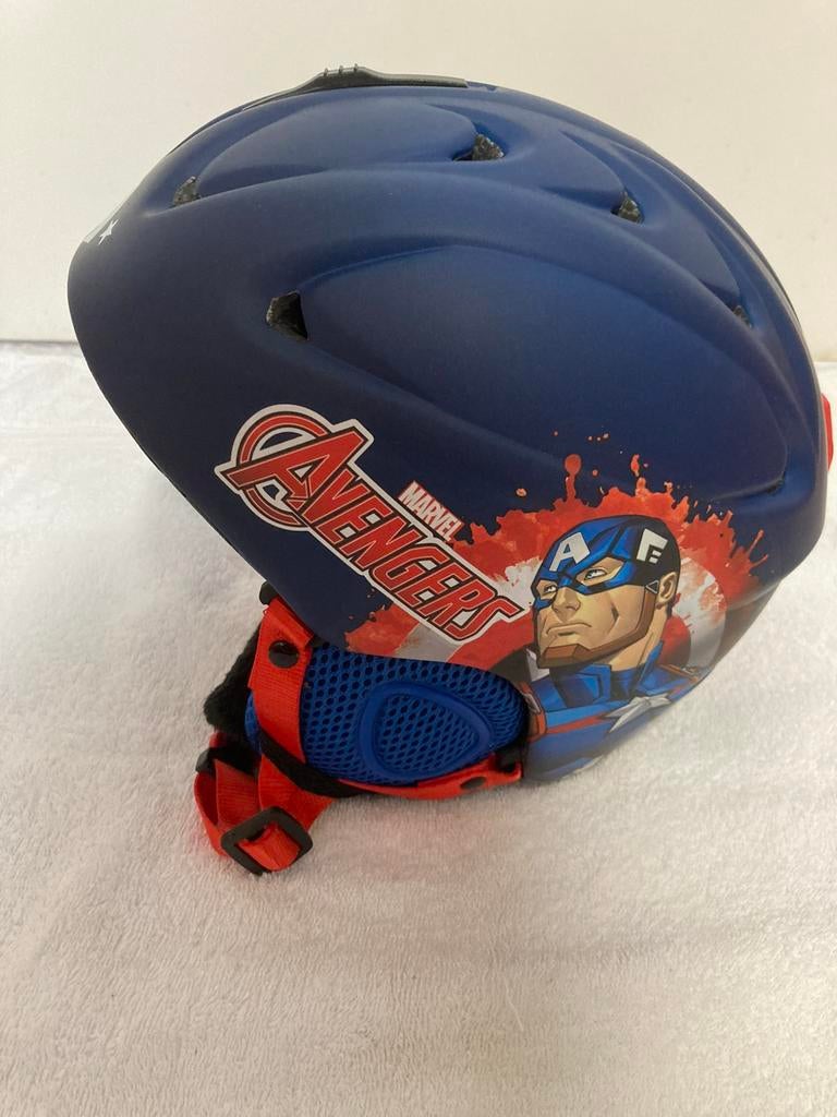 Nieuw ski helm / skihelm Avengers captain america kinderen, Ophalen of Verzenden, Nieuw, Kleding