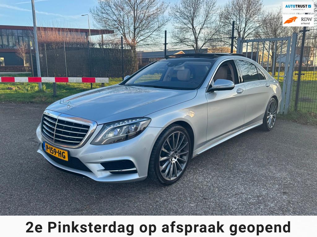 Mercedes-Benz S-klasse S500 Lang AMG-Styling Panodak 20inch, Achterwielaandrijving, Sedan, Automaat, 4663 cc