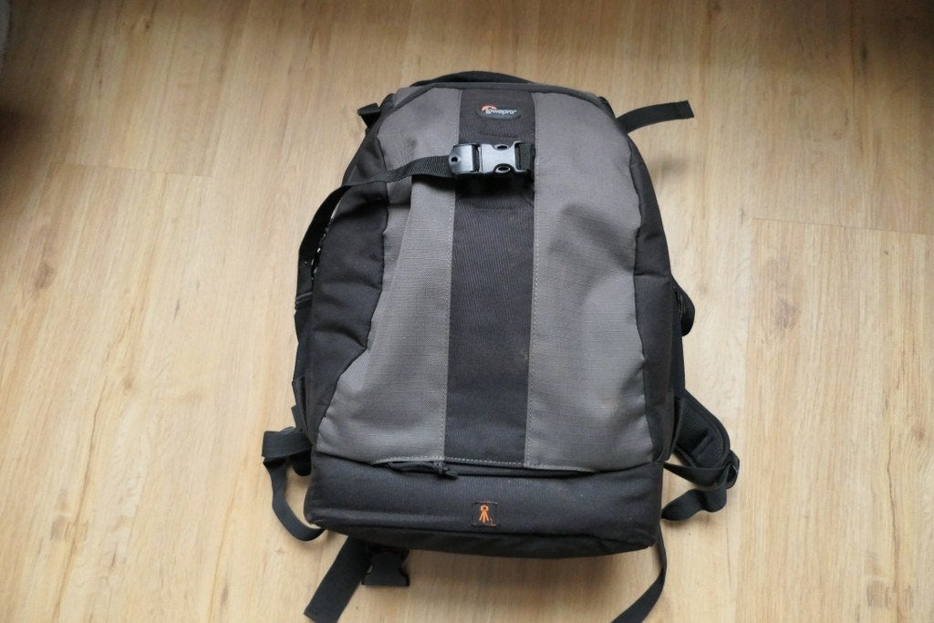 Lowepro Flipside 400 AW cameratas, Rugtas, Zijvakken, Ophalen of Verzenden, Grijs