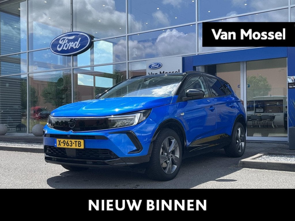 Opel Grandland 1.6 Turbo Plug-In Hybrid GS | Climate Control, 12 maanden, Euro 6, 4 cilinders, Blauw