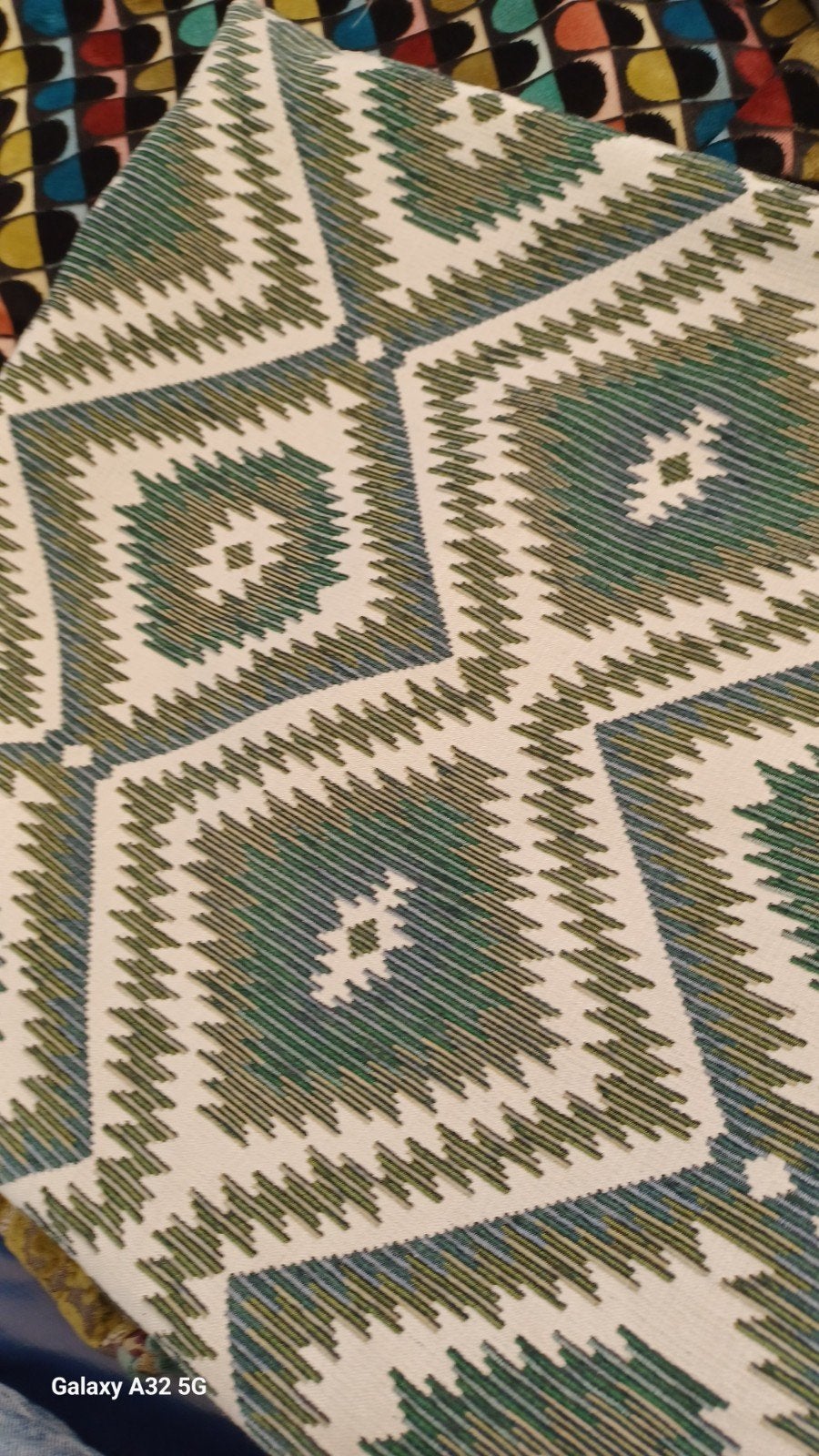 Kussenhoes 60x60 met geometrisch patroon, Meerkleurig, Met print, Nieuw, Ophalen of Verzenden
