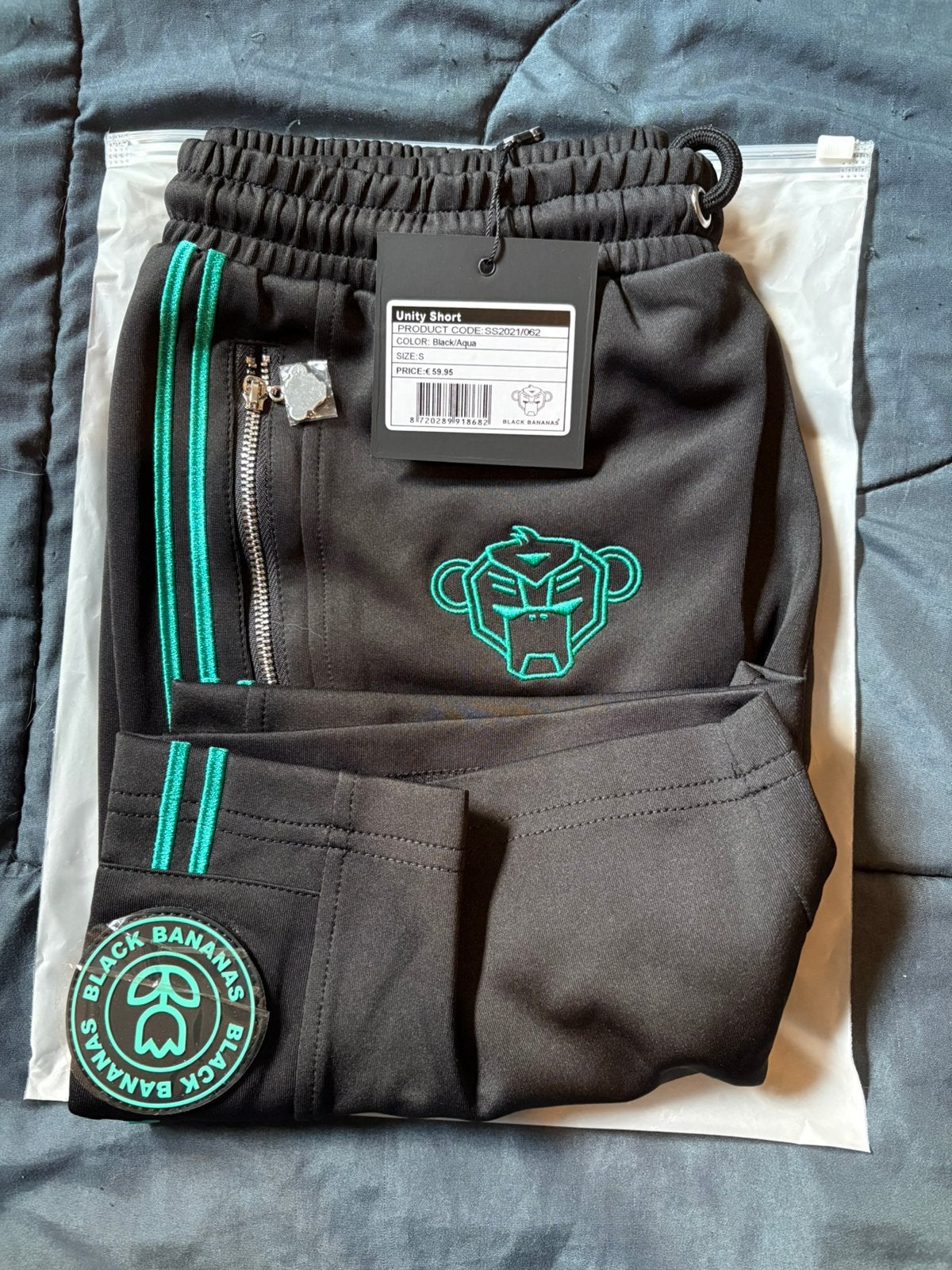 black bananas korte broek (s), Ophalen, Nieuw, Maat 46 (S) of kleiner, Zwart