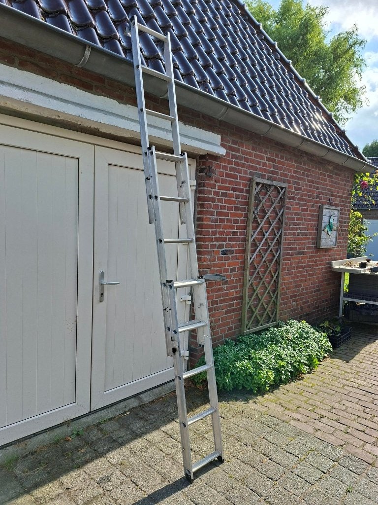 Goede aluminium caravanladder, ladder, vlizotrap!, Doe-het-zelf en Verbouw, Ladders en Trappen, Gebruikt, Ophalen of Verzenden