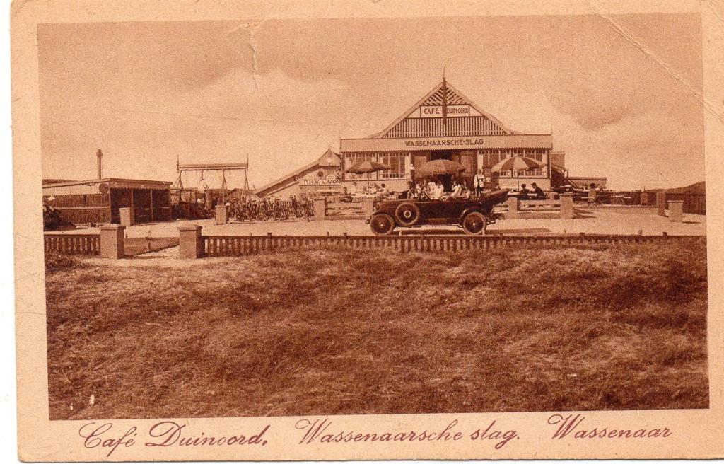 Wassenaar  Cafe Duinoord, Ophalen of Verzenden, 1920 tot 1940, Ongelopen, Zuid-Holland