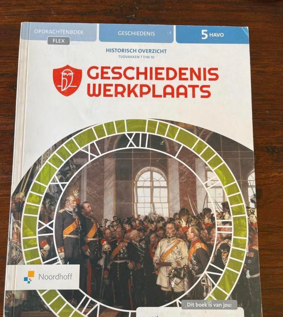 Geschiedenis HAVO 5 historisch overzicht, Boeken, Ophalen of Verzenden, Zo goed als nieuw, HAVO, Geschiedenis