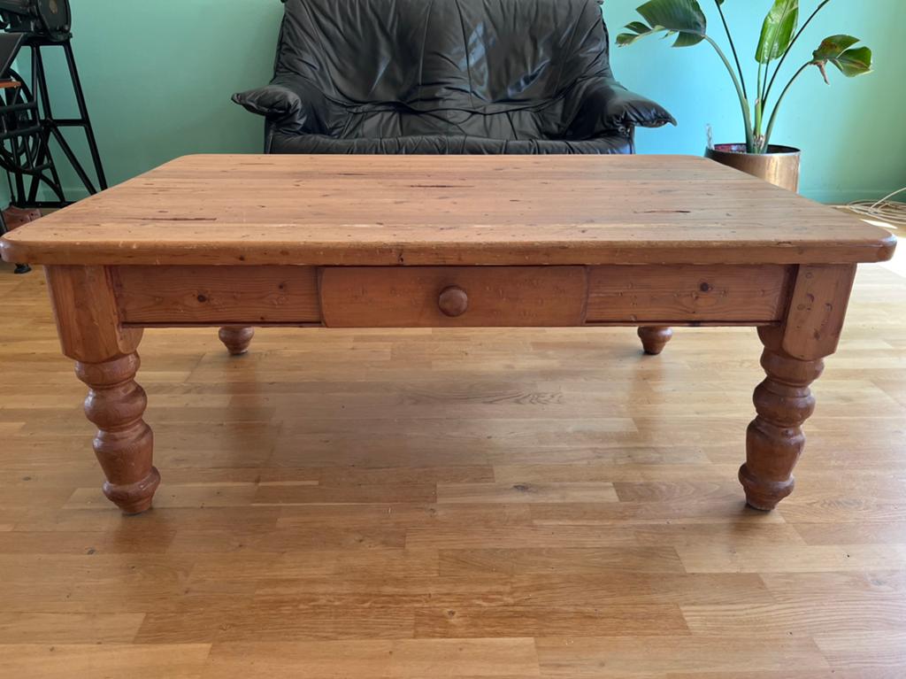 Salontafel, Ophalen, Gebruikt, 100 tot 150 cm, 50 tot 100 cm