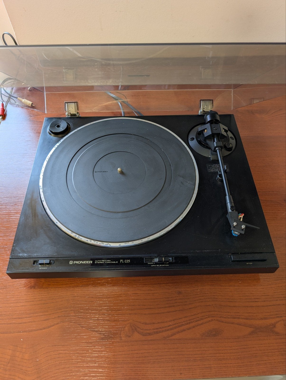 Pioneer PL-225 platenspeler - Nieuwe naald, lage prijs!, Audio, Tv en Foto, Platenspelers, Ophalen, Gebruikt, Automatisch, Pioneer