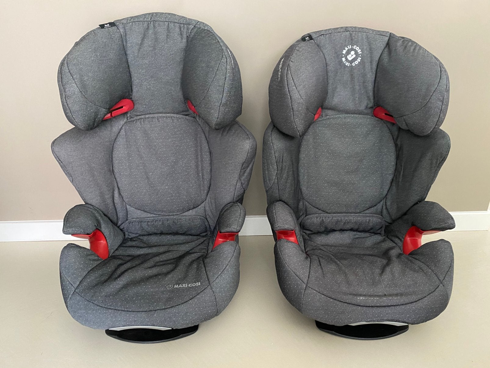 2x Maxi cosi rodi, Kinderen en Baby's, Autostoeltjes, Ophalen, Autogordel, 15 t/m 36 kg, Zo goed als nieuw