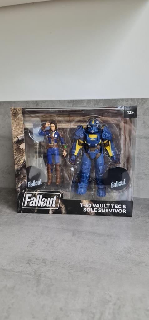 Fallout T-60 Vault Tec & Sole Survivor McFarlane Figuren, Ophalen of Verzenden, Nieuw