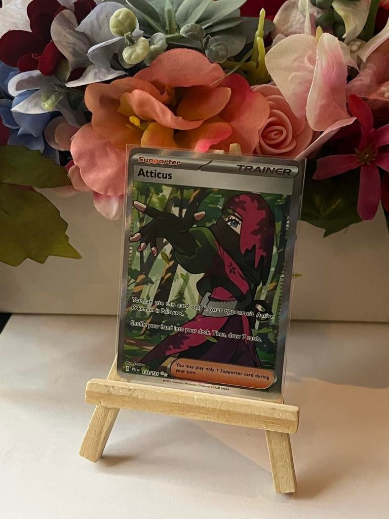 Pokémon TCG Full Art Supporter Kaarten - Atticus, Kofu, Lana, Ophalen, Zo goed als nieuw, Meerdere kaarten