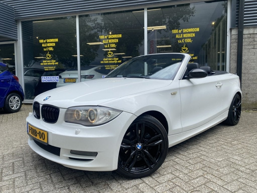 BMW 1 Serie Cabrio 118d High Executive supernette auto., 1-Serie, Euro 5, 136 pk, 4 cilinders