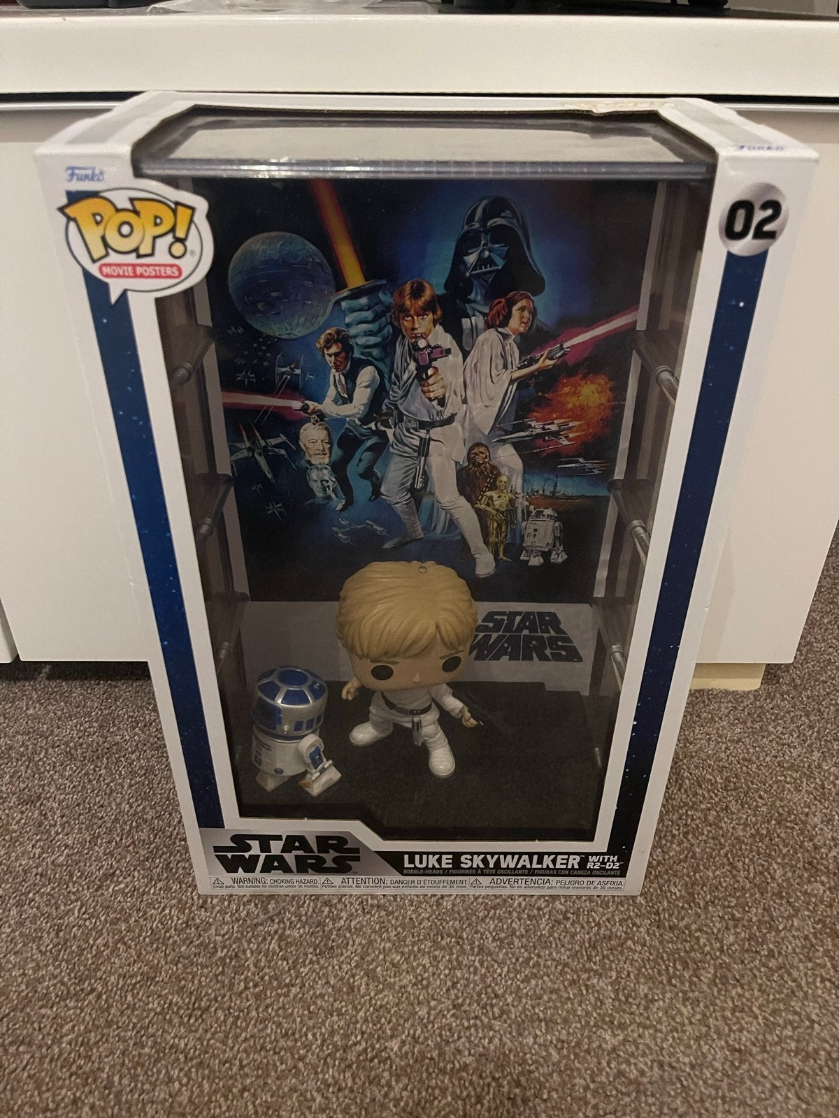 Funko Pop Star Wars Luke Skywalker R2-D2, Ophalen of Verzenden, Zo goed als nieuw