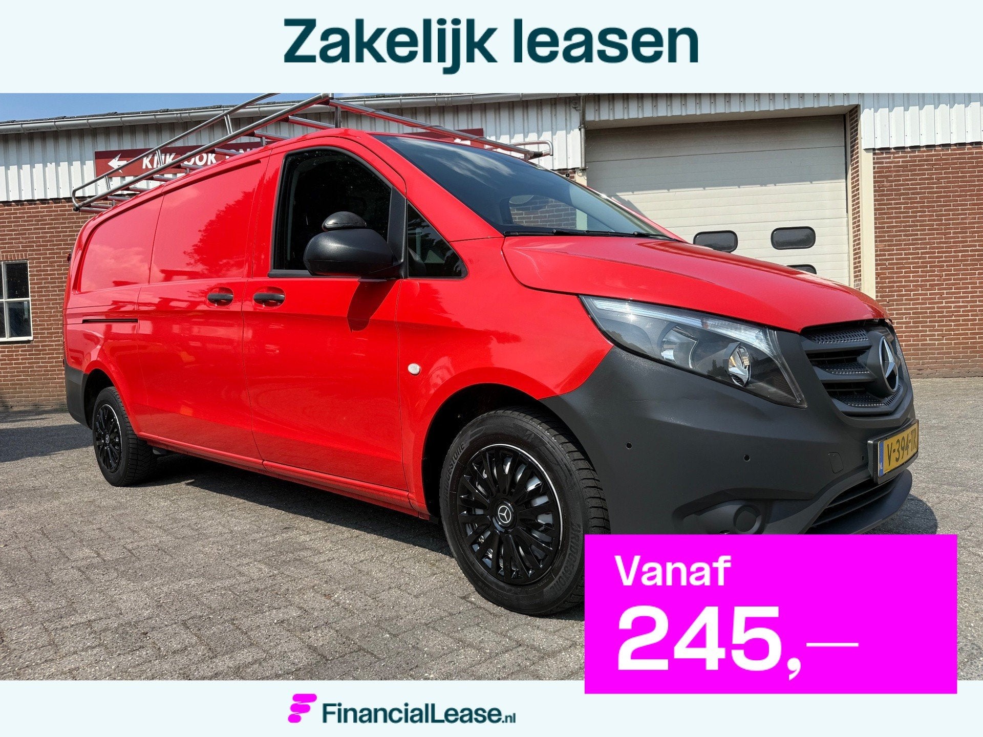 Mercedes-Benz Vito 114 CDI Extra Lang L3 climate & cruise co, Gebruikt, Euro 6, 4 cilinders, Bedrijf