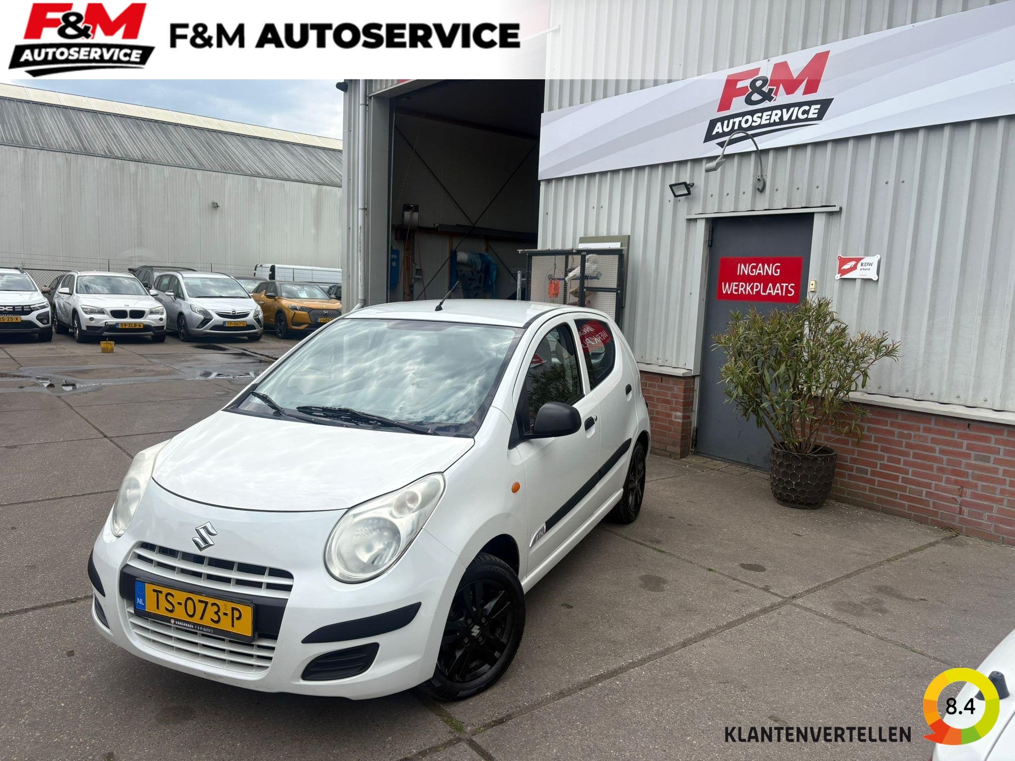 Suzuki Alto 1.0 Base Airco, radio, Auto's, Voorwielaandrijving, Euro 5, Stof, Gebruikt