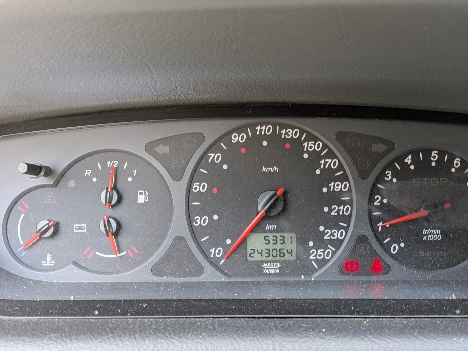 Citroën C5 2.0 16V Break 2003 Zwart, Auto's, Citroën, Voorwielaandrijving, 136 pk, 4 cilinders, Zwart