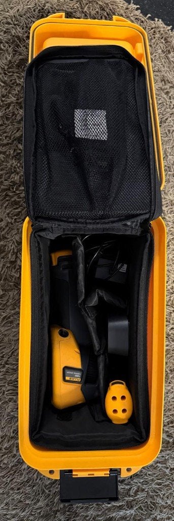 Fluke TiS65 warmtebeeldcamera met dubbele lader en 2 accu's, Ophalen, Zo goed als nieuw, Overige meters