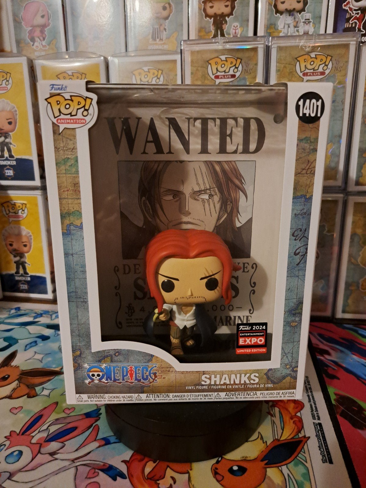 Funko One Piece Pop! Animation Shanks 1401, Info@dvlpops.com, Nieuw, Ophalen of Verzenden, FUNKO LLC