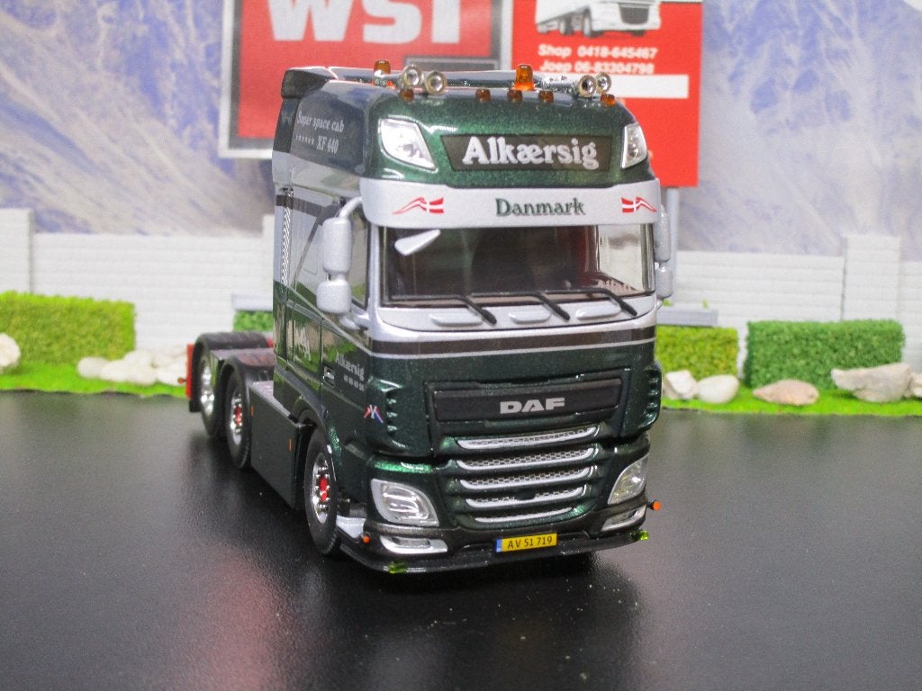 wsi 01-5094 allan alkaersig daf xf super space cab 6x2, Ophalen of Verzenden, Nieuw, Bus of Vrachtwagen, Wsi