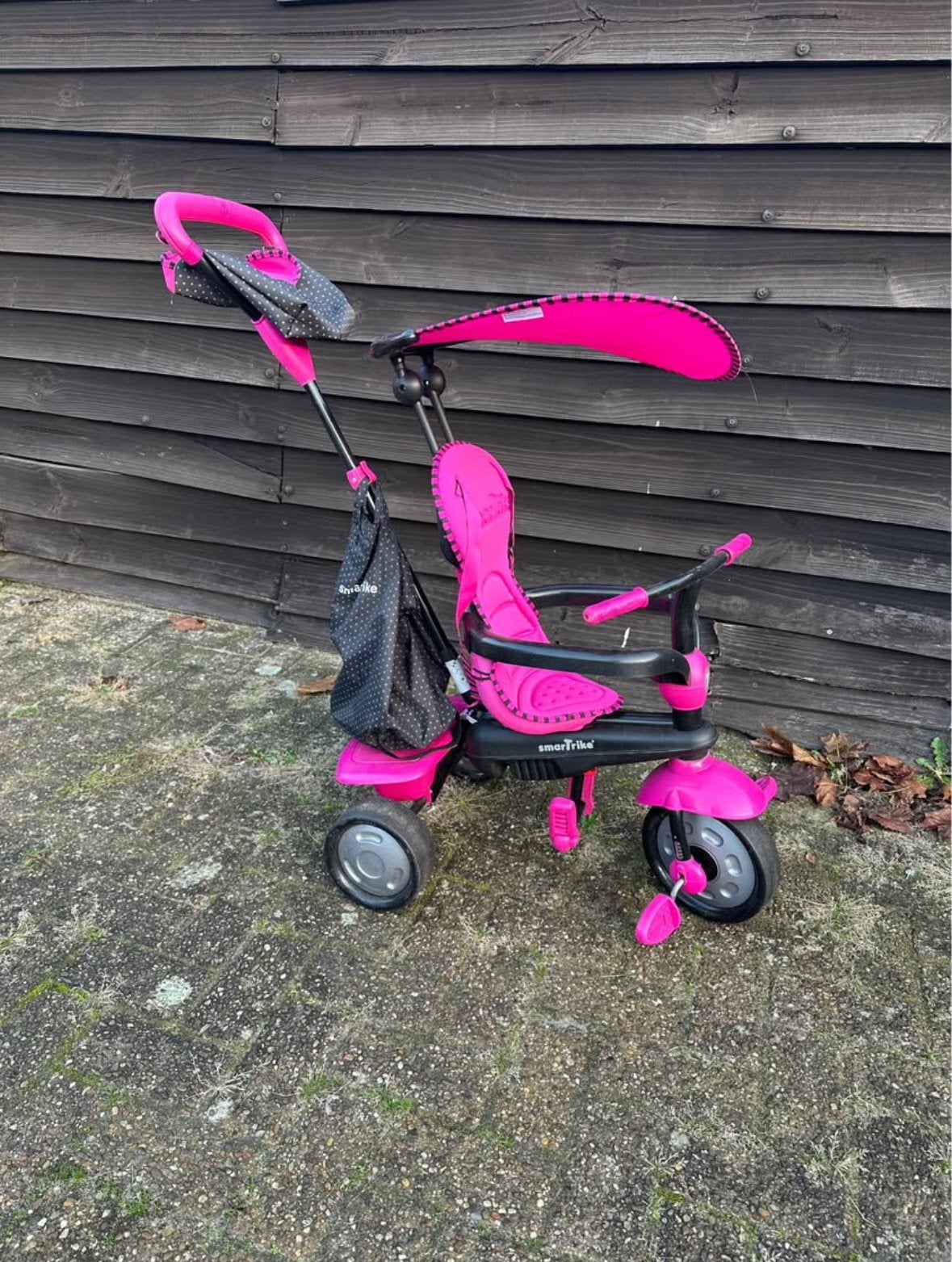 Smart Trike driewieler roze - Z.g.a.n., Ophalen, Zo goed als nieuw