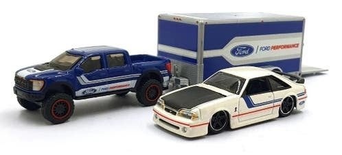 Ford F150 Raptor Trailer 1993 SVT Cobra Haulers 1:64, Auto, Nieuw, Ophalen of Verzenden, Lastadia Office ul. Zbożowa 4, wejście B,. Ip., 70-653 Szczecin