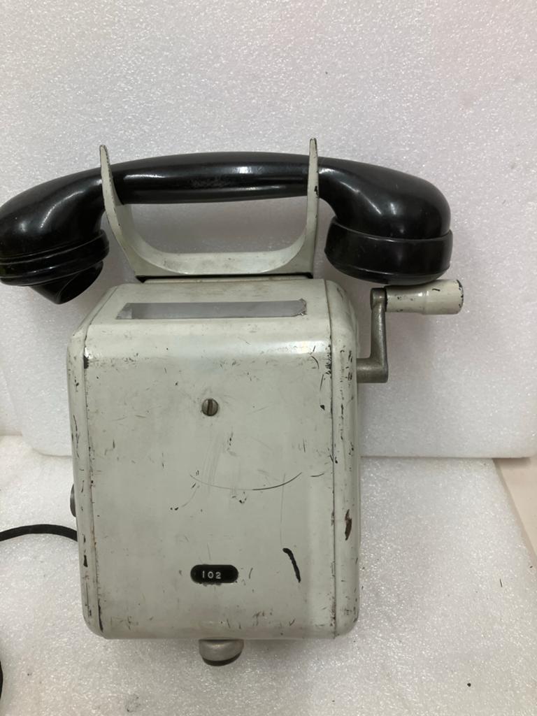 Vintage PTT Wandtelefoon met Draaizwengel - Jaren '50, Ophalen of Verzenden