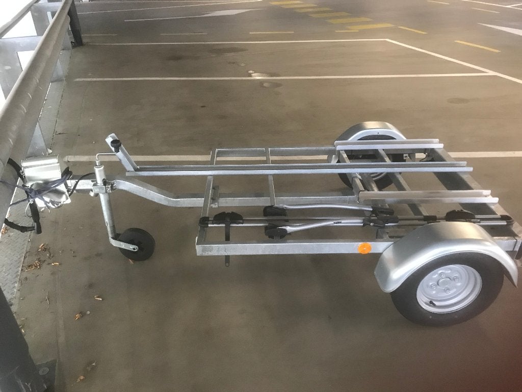 aanhanger voor driewielfiets, Ophalen, Gebruikt, Van Raam