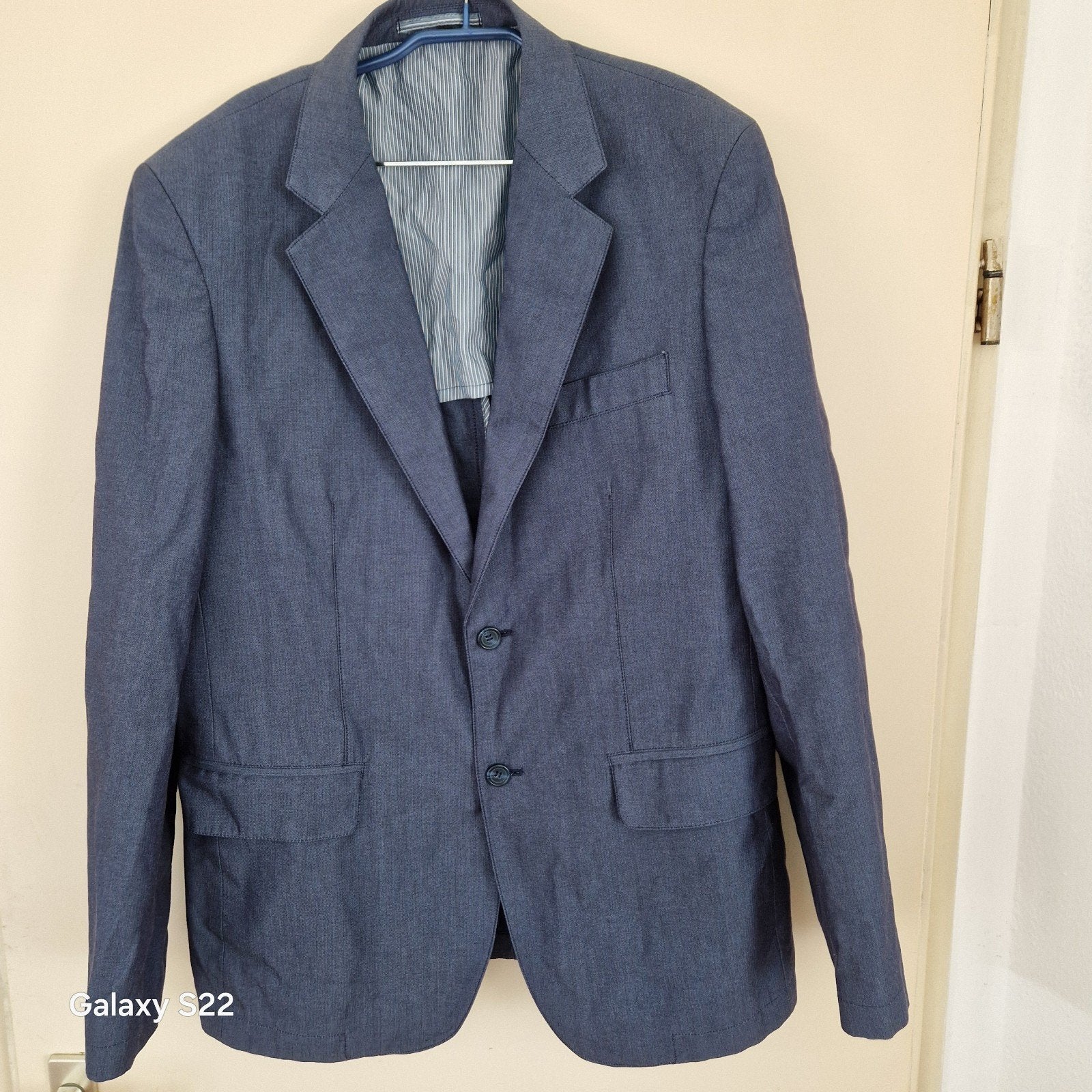 prachtige heren colbert van Liv, Maat 52/54 (L), Blauw, Zo goed als nieuw, Ophalen